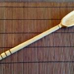 Wooden Spoon.  Made from firewood.